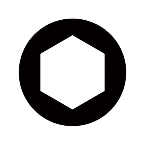 ローレット入 ロングボール六角レンチ 3