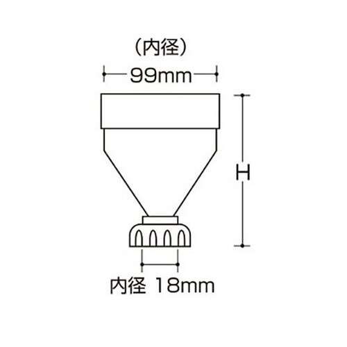 じょうご(5L,10Lポリタンク用/フィ