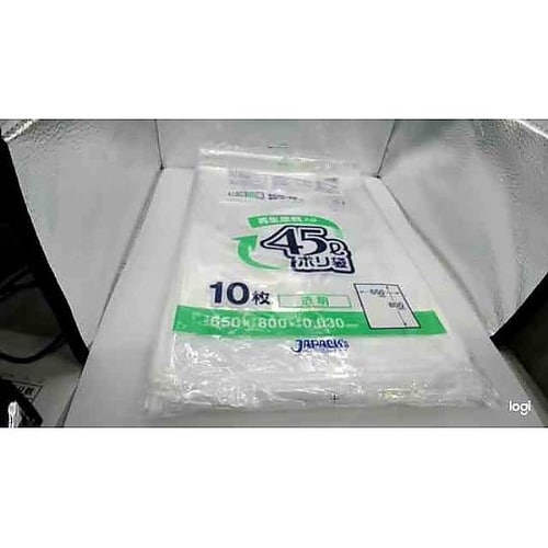 再生原料入りポリ袋45L 透明 RYC4