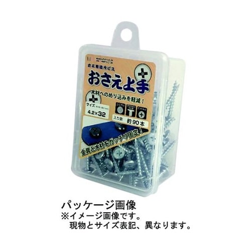 HC 木工用造作ビス おさえ上手 白 4