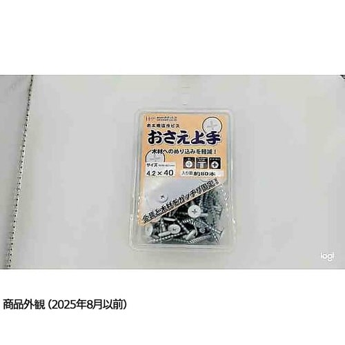 HC 木工用造作ビス おさえ上手 白 4