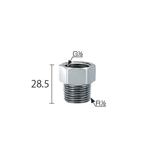 R 1/2”xG 1/2”/呼13 ねじ