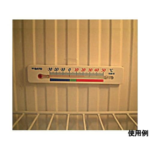 140x8x26mm 冷蔵庫用温度計(マ