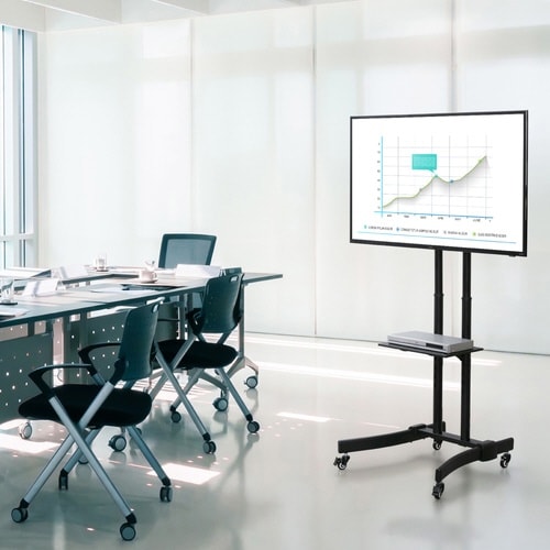 大型ディスプレイ50V型+ディスプレイスタンド