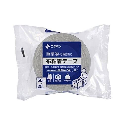 布テープ No.102RN 白 幅50mm 5巻入