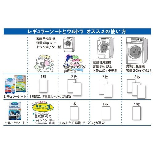 色移り防止シート 30枚入り