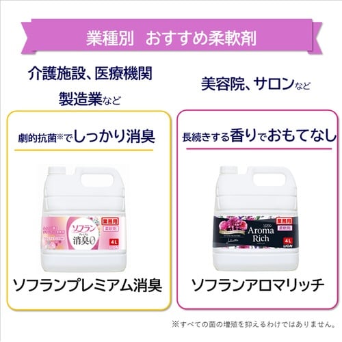 ソフランP消臭 Fグリーンアロマ 詰替4L×3