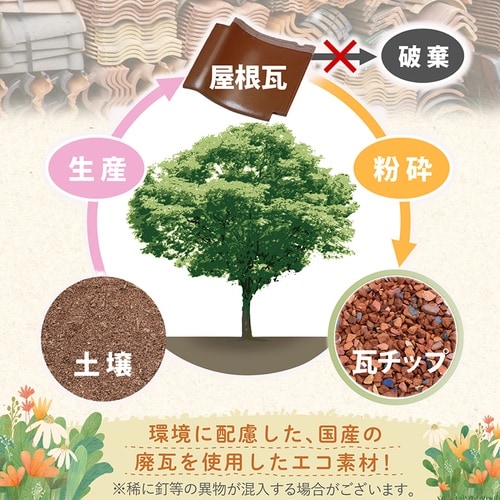 瓦チップ3.5キロ