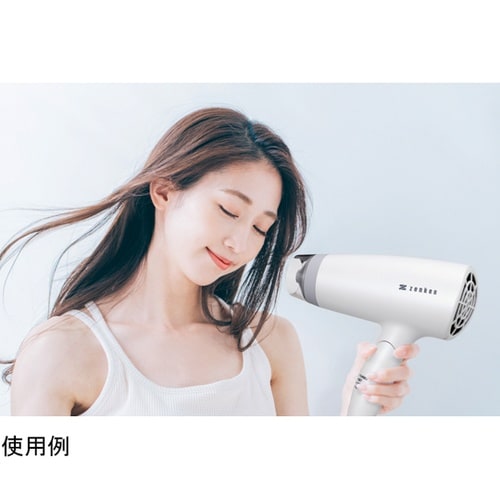 電磁波低減ヘアケアドライヤー パールホワ