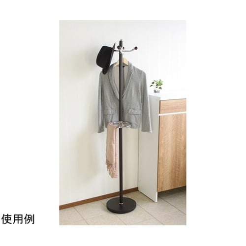 木目調回転ポールハンガー PH−3768