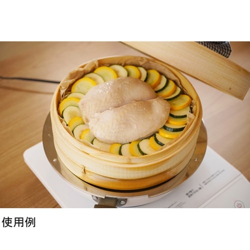 ほこな 竹製せいろセット25cm RE−