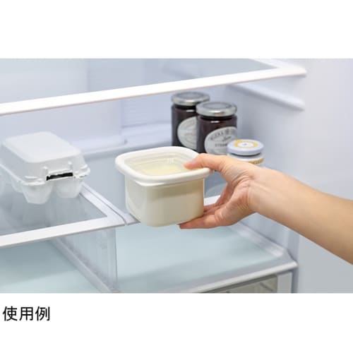 ホーローバターケースS アイボリー ME