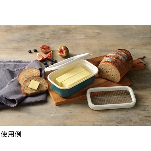 ホーローバターケースM ターコイズ ME