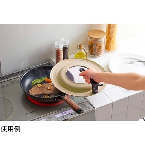 フライパン 蓋 L 24ー28cm リグ