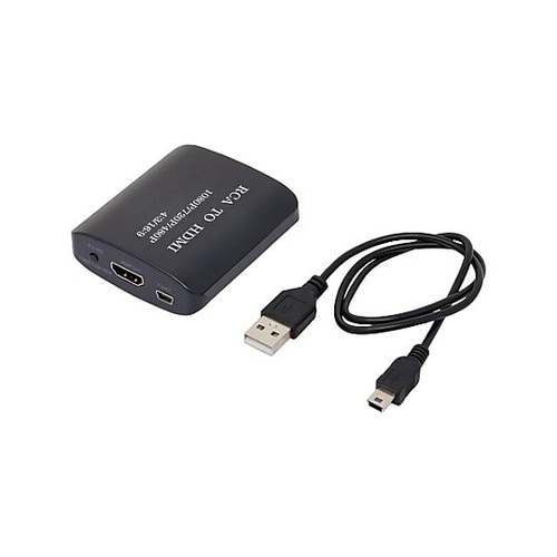 RCA−HDMI変換器 縦横比&解像度切