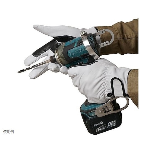 羊革手袋 羊クレストマジック 黒アテ付