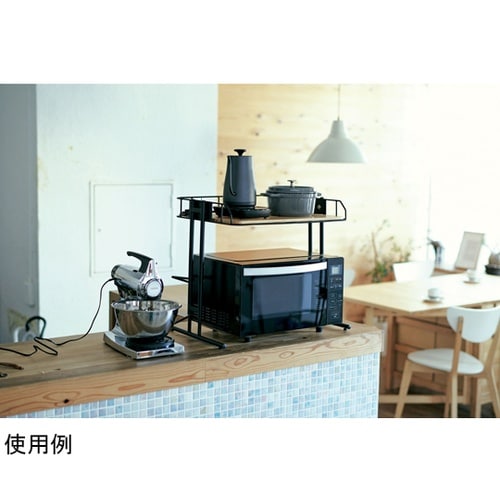 レンジ上ラック キッチン収納 スチールフ