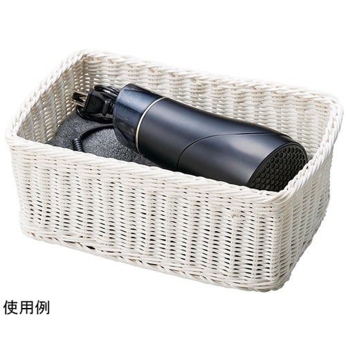 かご 洗える 抗菌素材 ドライヤー入れバ