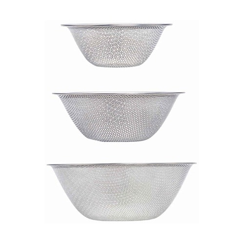 柳宗理 ざる 3個セット 16cm・19