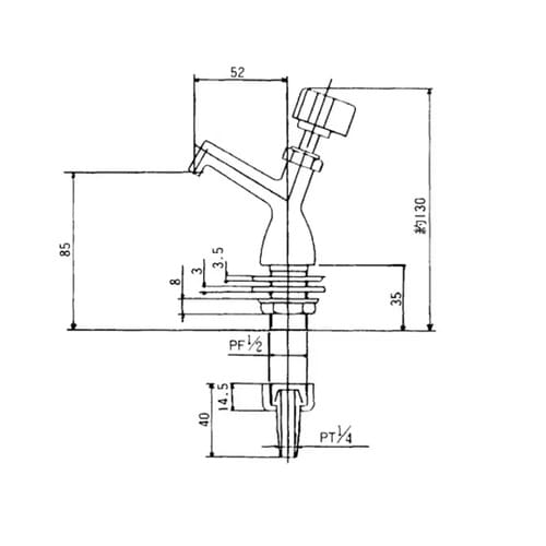 ディッシャウェル 水栓 TO−117FN