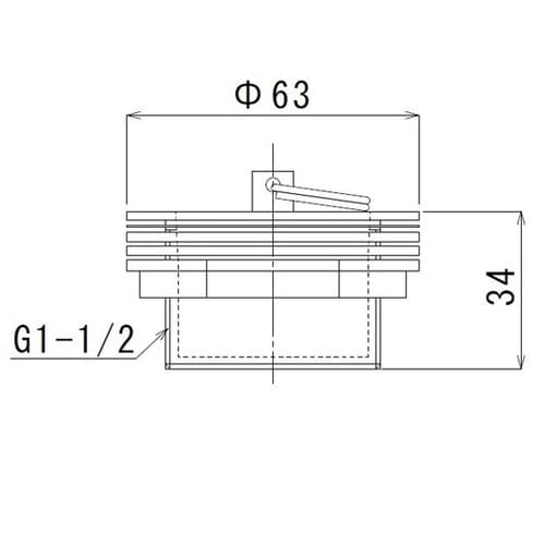 ステンロストワックス製共栓 TO−184