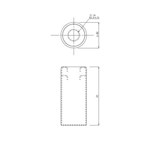 アジャスト脚用アジャスター W3/4 T