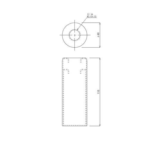 アジャスト脚用アジャスター W3/4 T