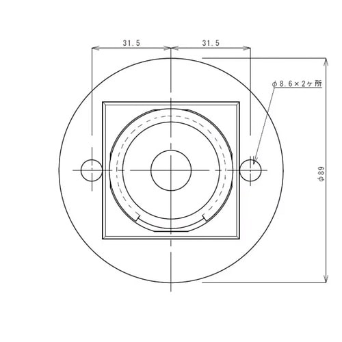 重量角パイプ用アジャスト脚 TO−108