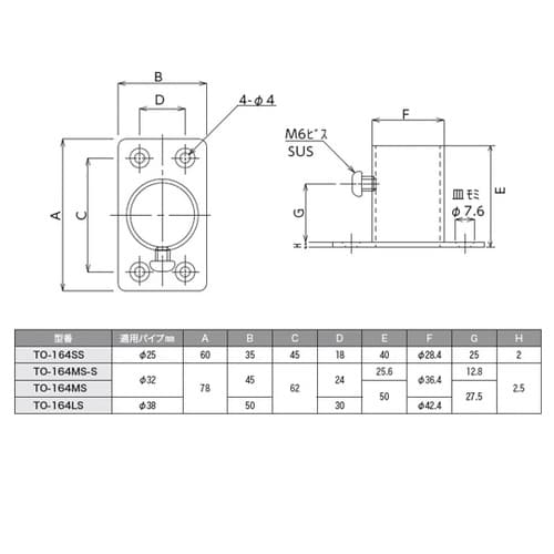 18−8パイプソケット TO−164MS