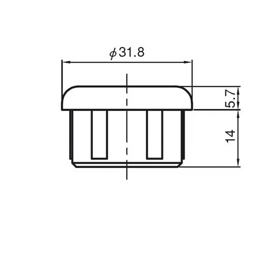 フラット化粧キャップ TO−7013−3