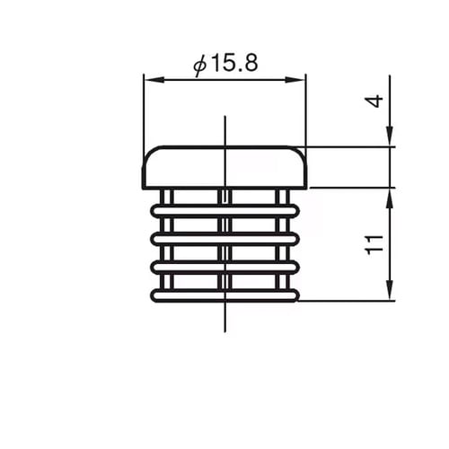 フラット化粧キャップ TO−7014−1
