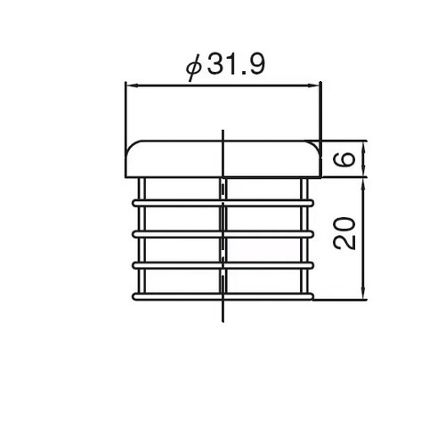 フラット化粧キャップ TO−7014−3
