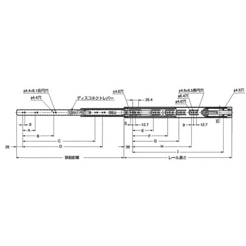 セルフ&ソフトクロージング機構付スライド