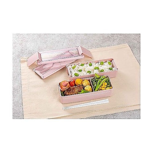 お弁当箱 イージーケアランチボックス2段