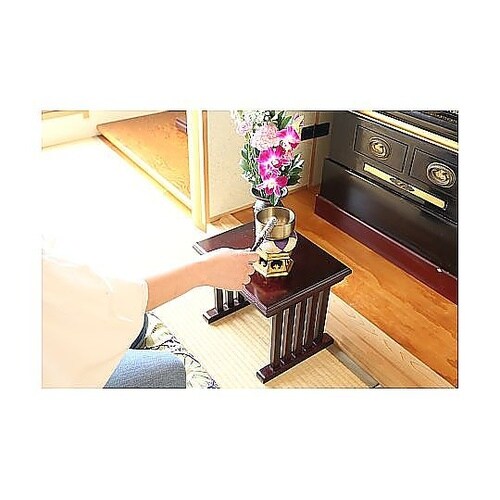 供物机 仏壇前 ミニテーブル 桐製 SK