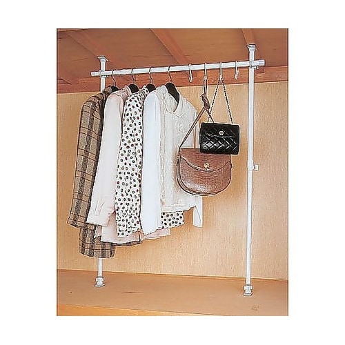 つっぱり棒 押入れハンガーポール フック