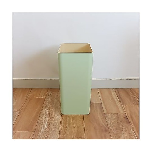 ゴミ箱 7L マカロンダストボックス 角