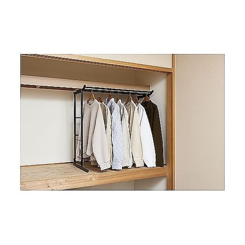 ハンガーラック ダブル 押入れ 伸縮タイ