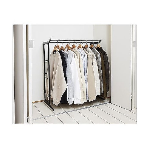 ハンガーラック ダブル 押入れ 伸縮タイ