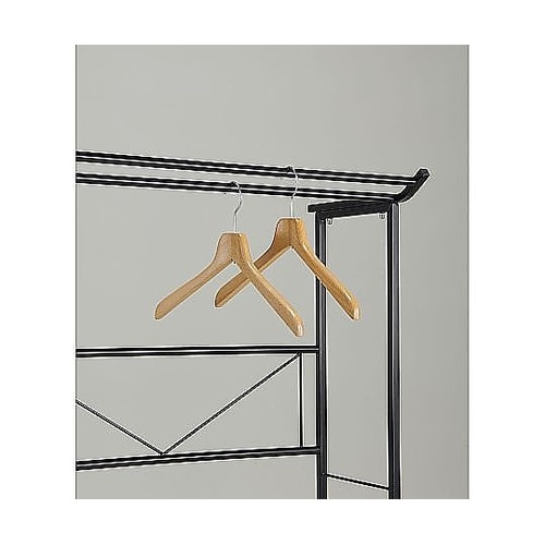 ハンガーラック ダブル 押入れ 伸縮タイ