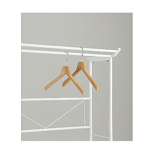 ハンガーラック ダブル 押入れ 伸縮タイ