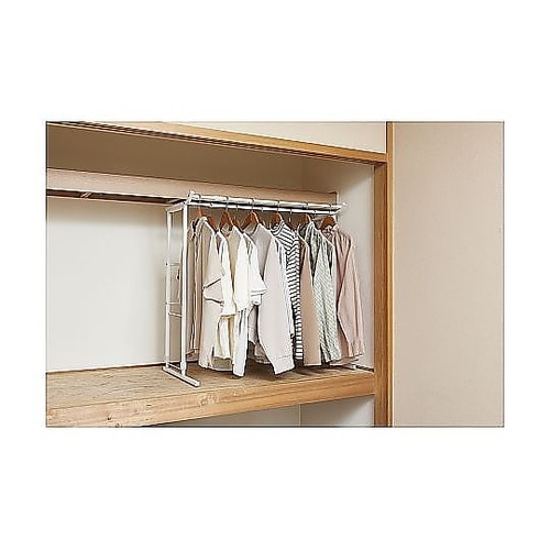 ハンガーラック ダブル 押入れ 伸縮タイ