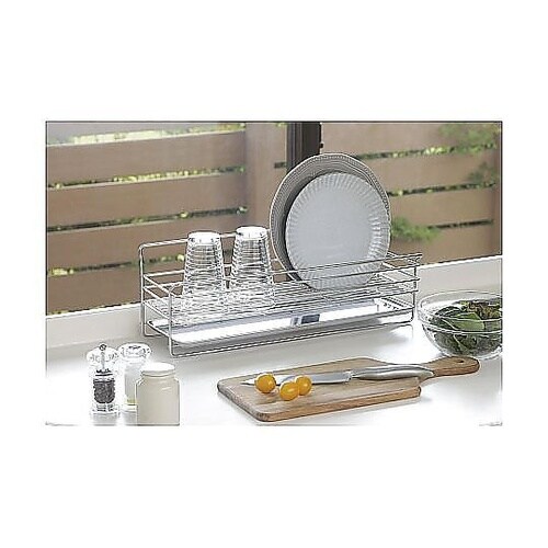 水切りラック 奥のスペースに置ける スリ