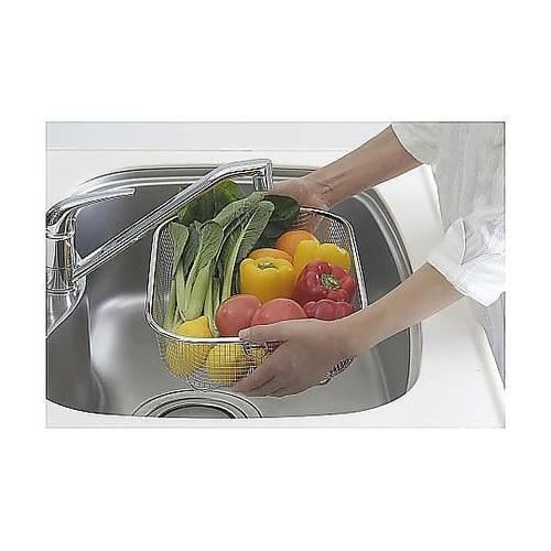 水切りカゴ サッと使える シンプル 水切