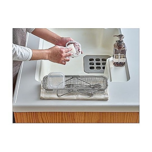 水切りかご 水切り メッシュかご スリム