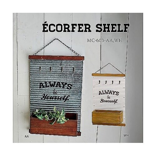 シェルフ エコルフェ ホワイト MC−6