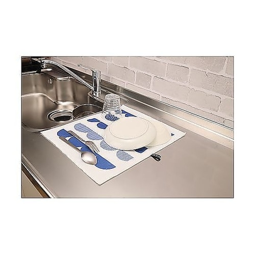 水切りマット 食器乾燥マット 33×40