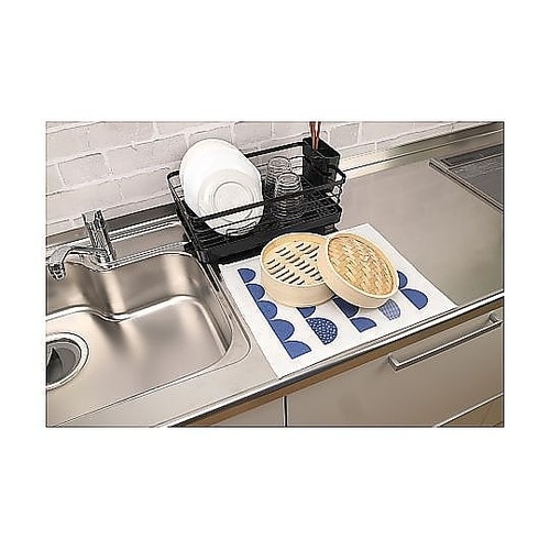 水切りマット 食器乾燥マット 33×40