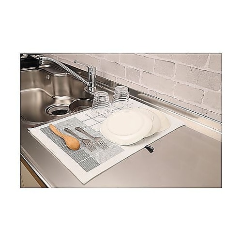 水切りマット 食器乾燥マット 33×50