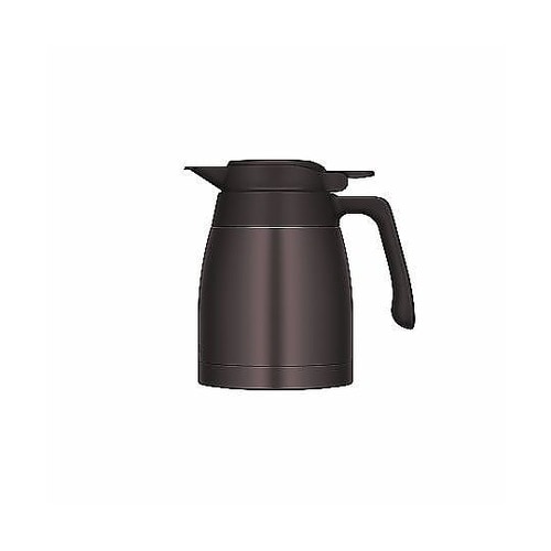 ポット 1L ステンレスポット ブラウン